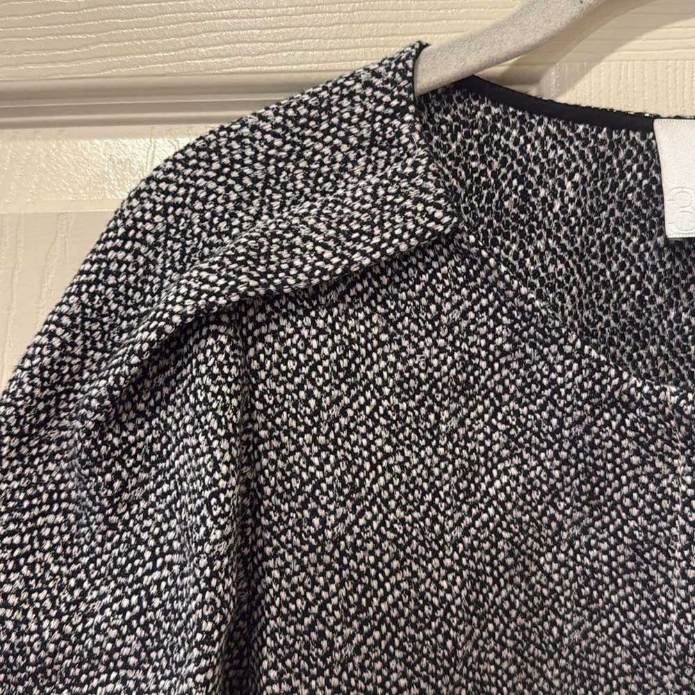 3.1 Phillip Lim black/white cropped top, large - Picture 4 of 8